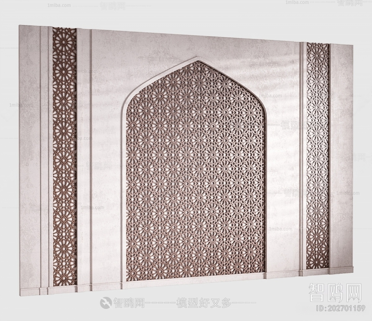 Classical Style TV Wall