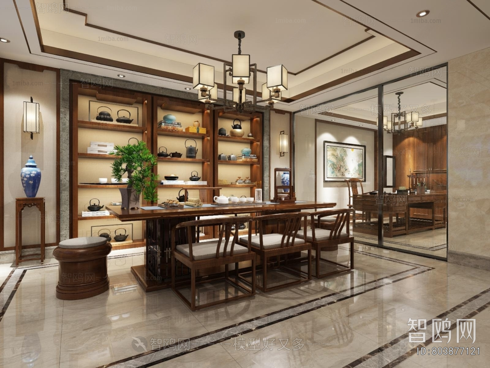 New Chinese Style Tea House