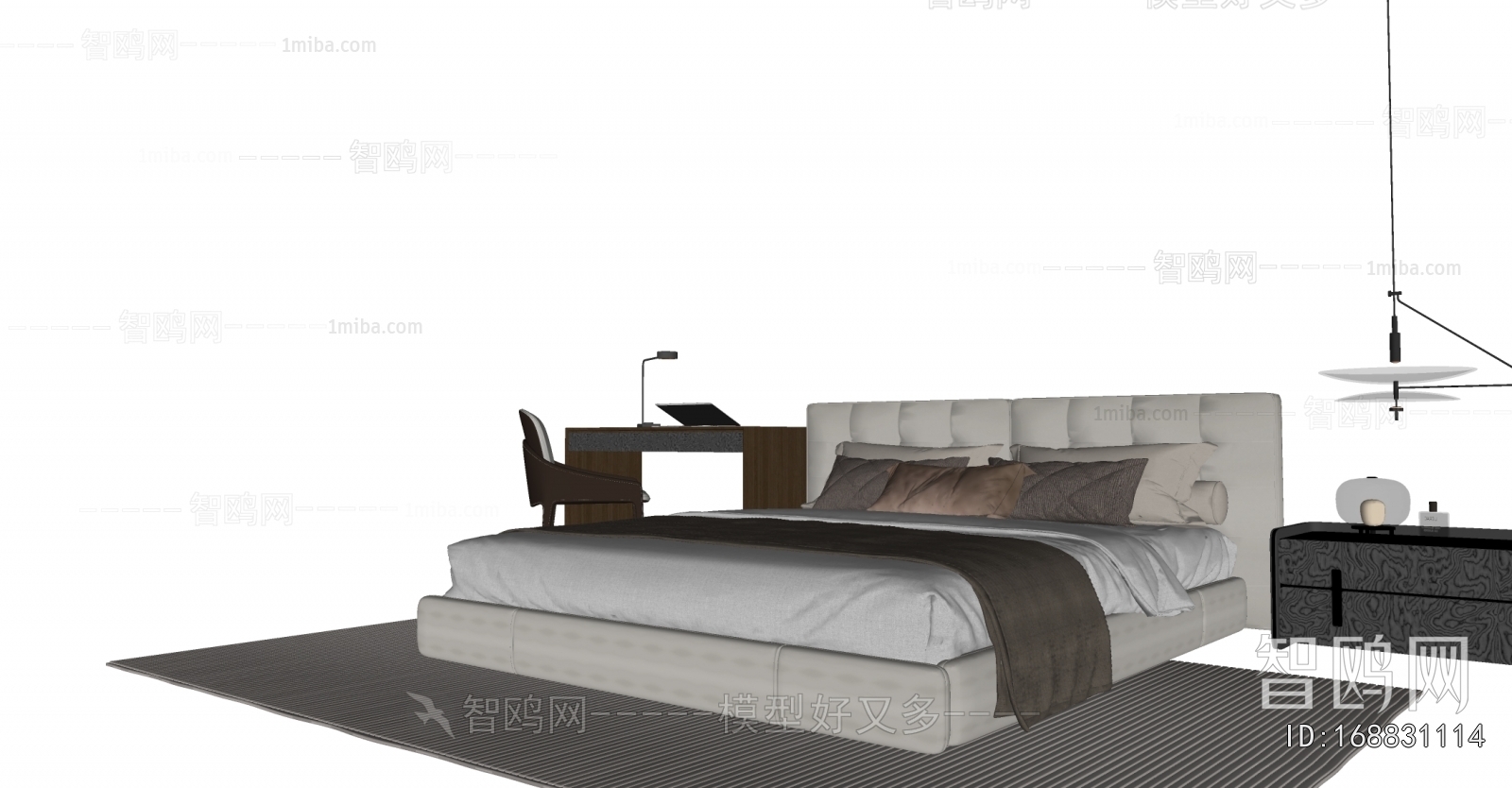 Modern Double Bed