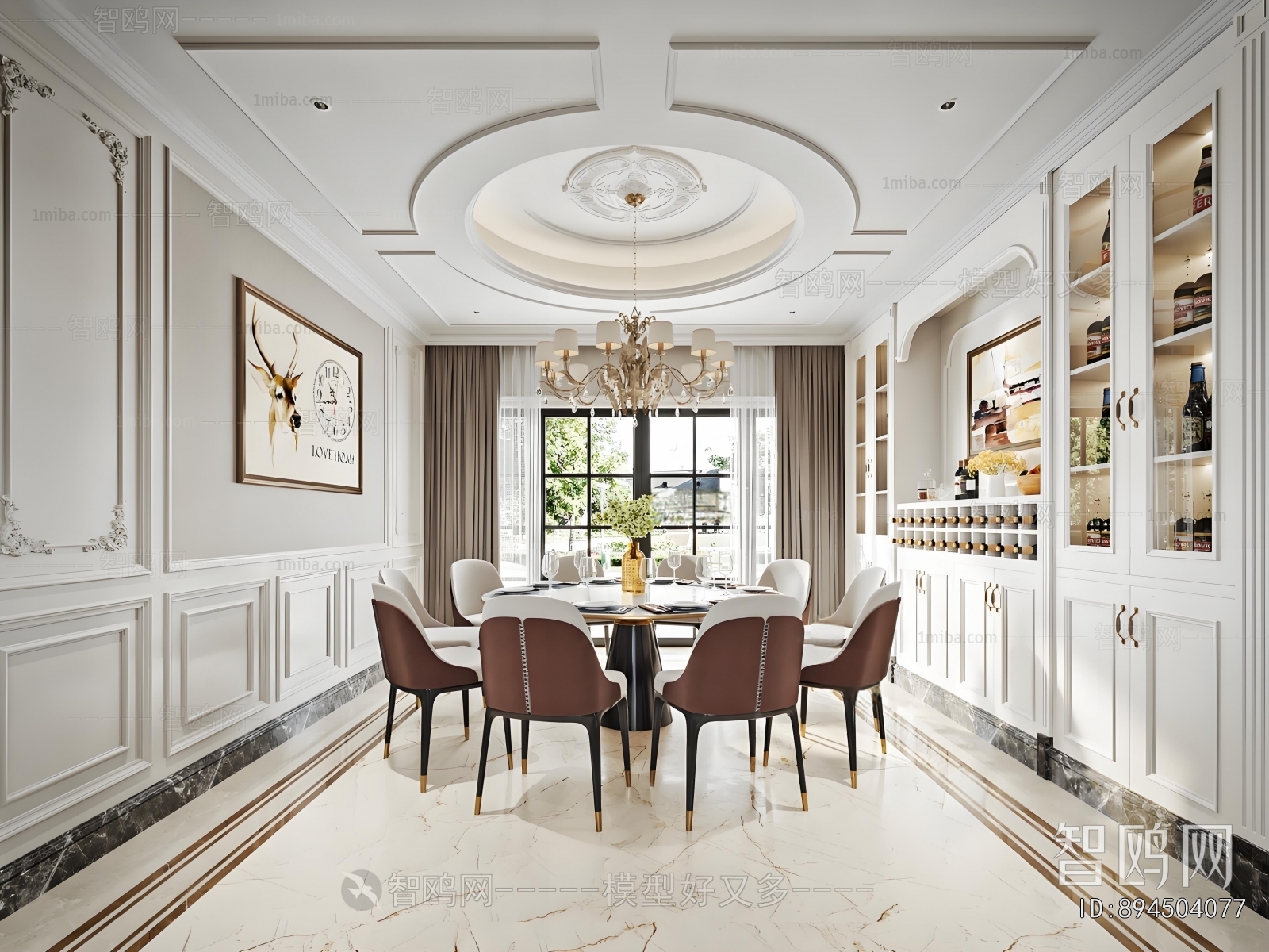 American Style A Living Room