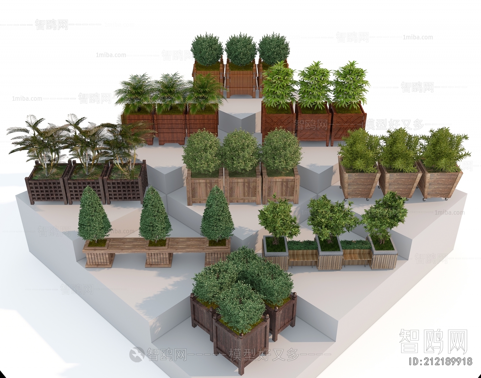 Modern Flower Bed, Flower Bowl, Flower Box