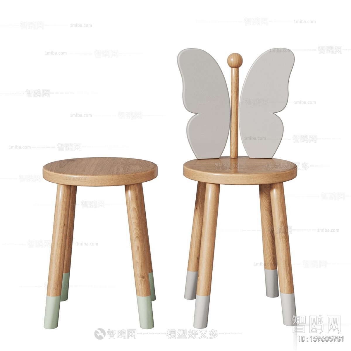 Nordic Style Children's Table/chair