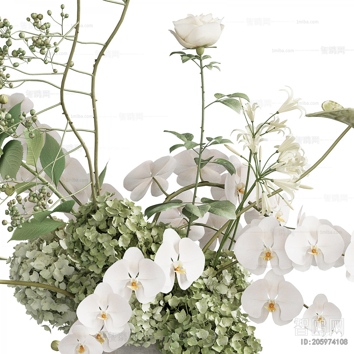 Modern Flower Arrangement