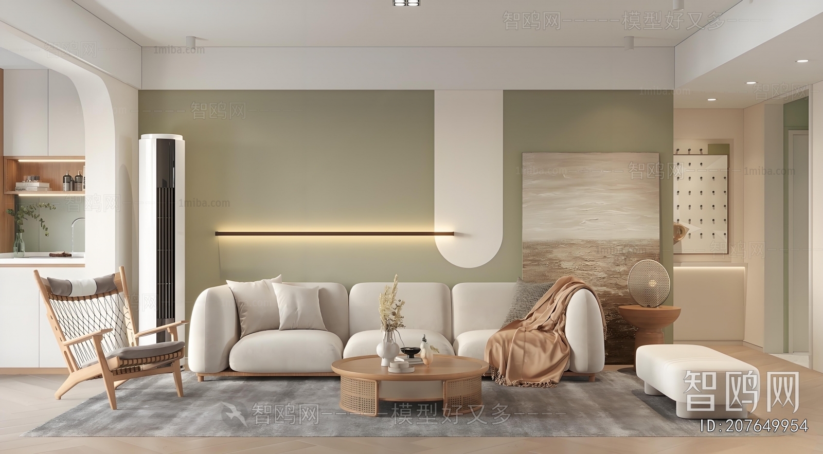 Nordic Style A Living Room