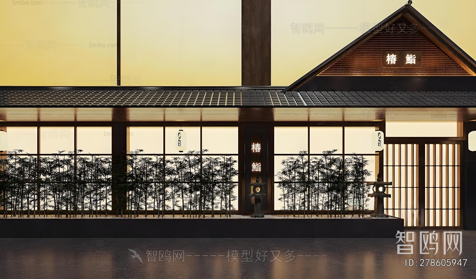 Japanese Style Facade Element