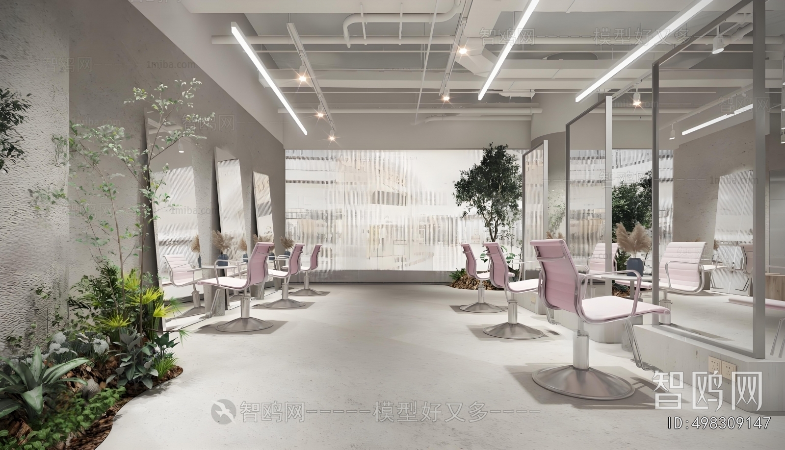 Industrial Style Barbershop