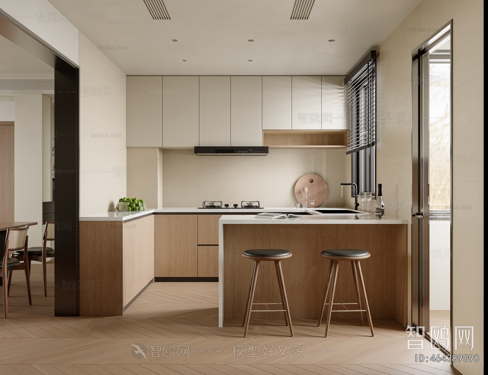 Modern Open Kitchen