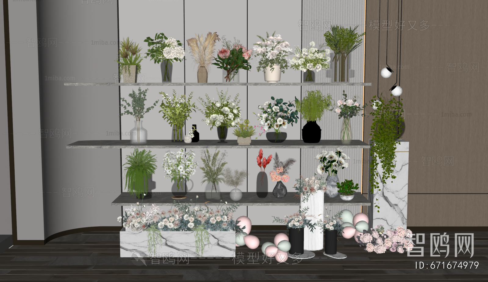 Modern Flower Arrangement