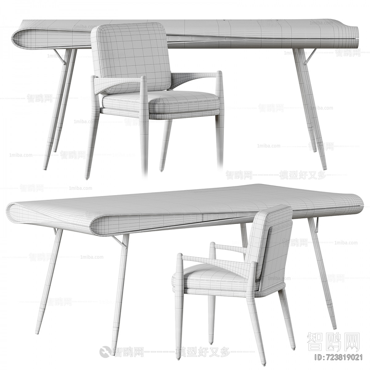 Modern Computer Desk And Chair