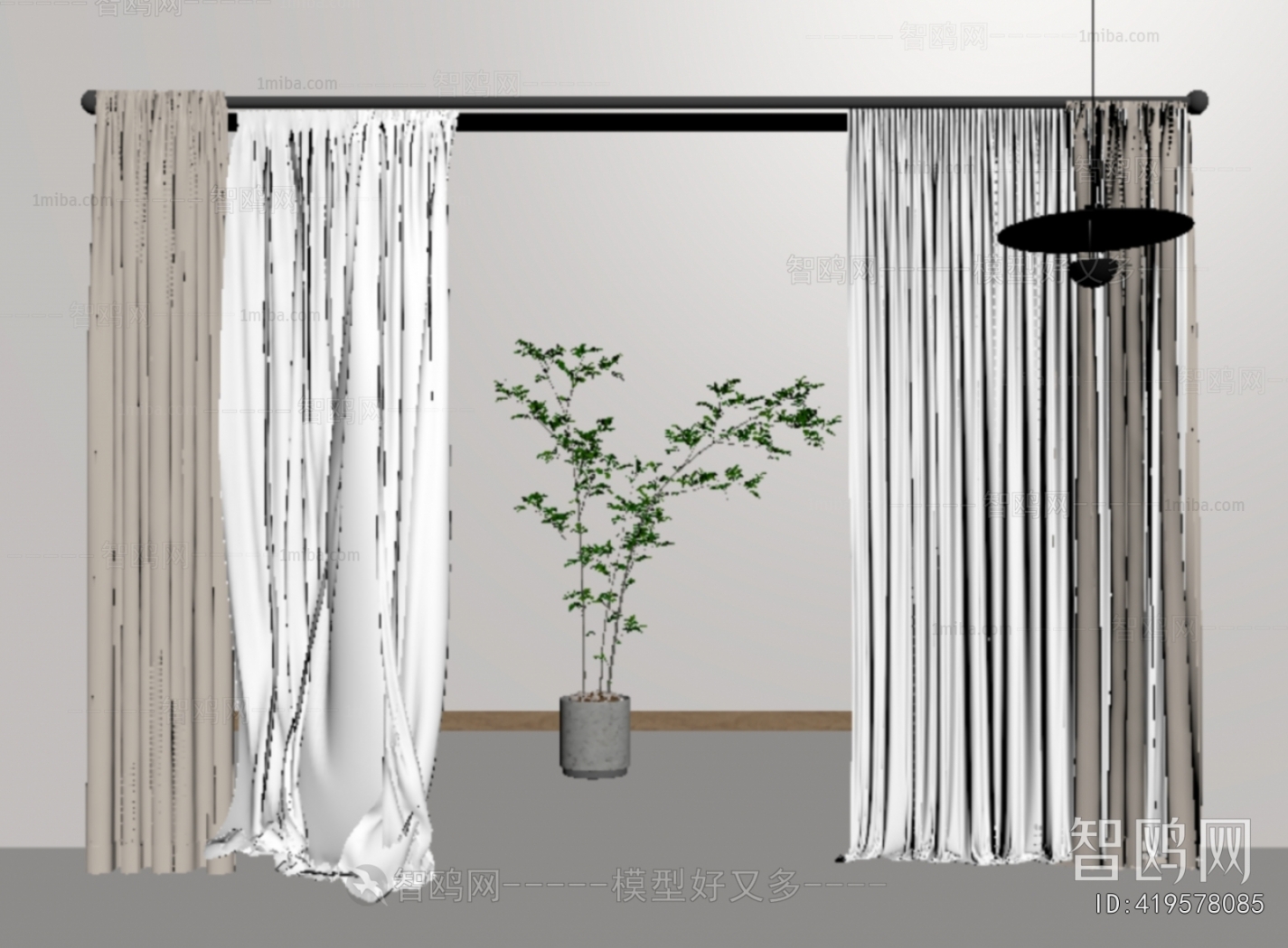 Modern The Curtain
