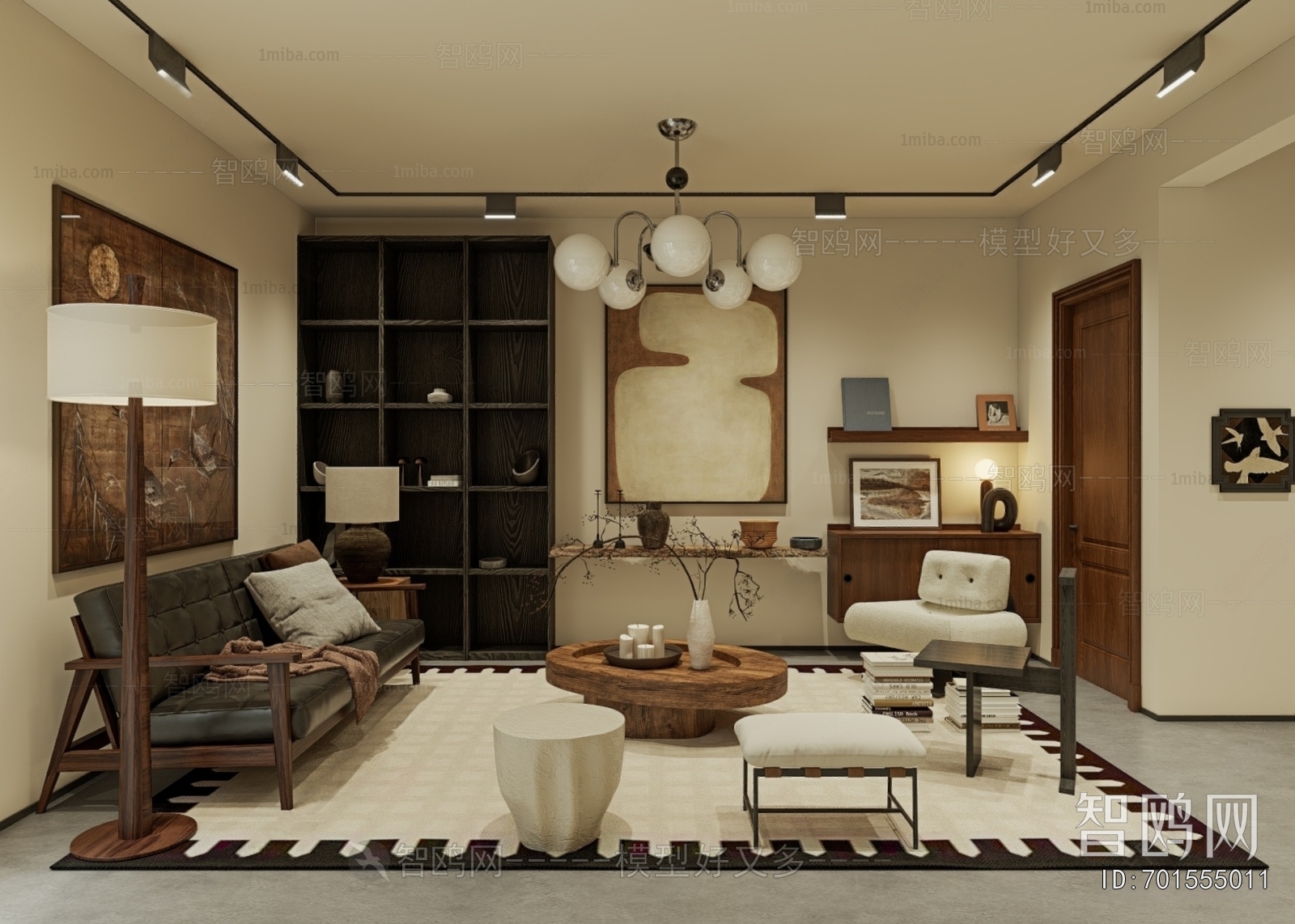 American Style A Living Room