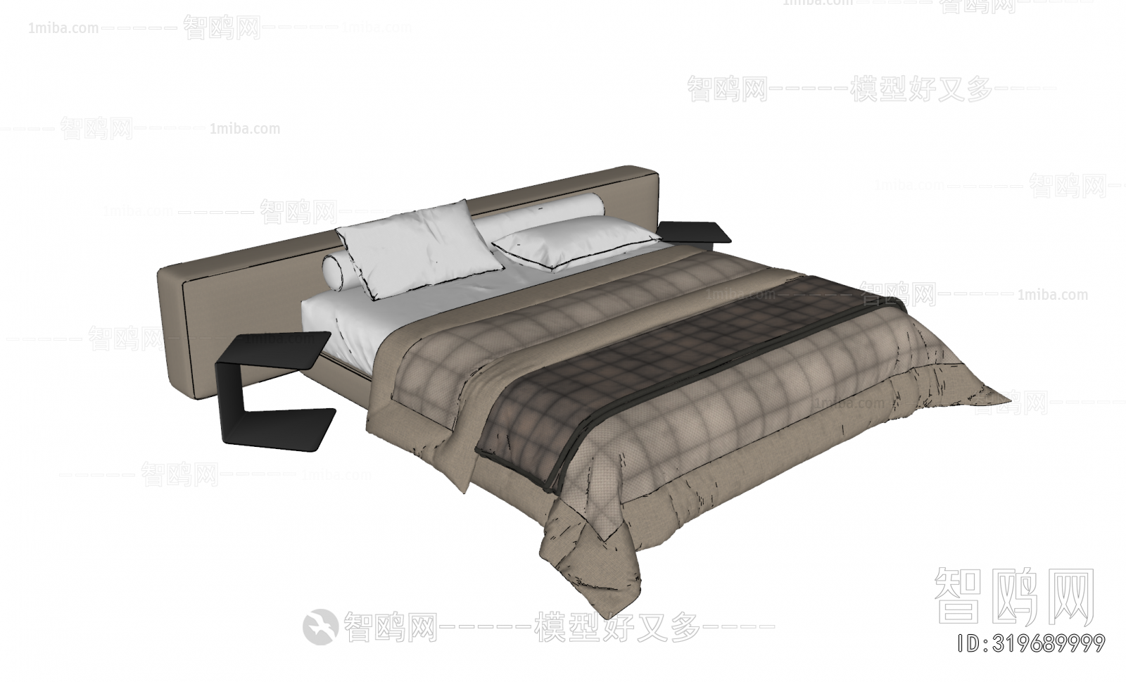 Modern Double Bed