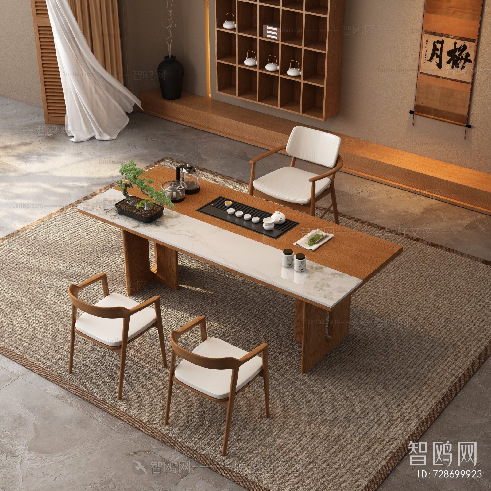 New Chinese Style Tea Tables And Chairs