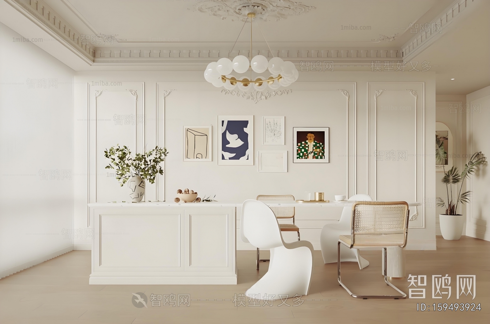 French Style Dining Room