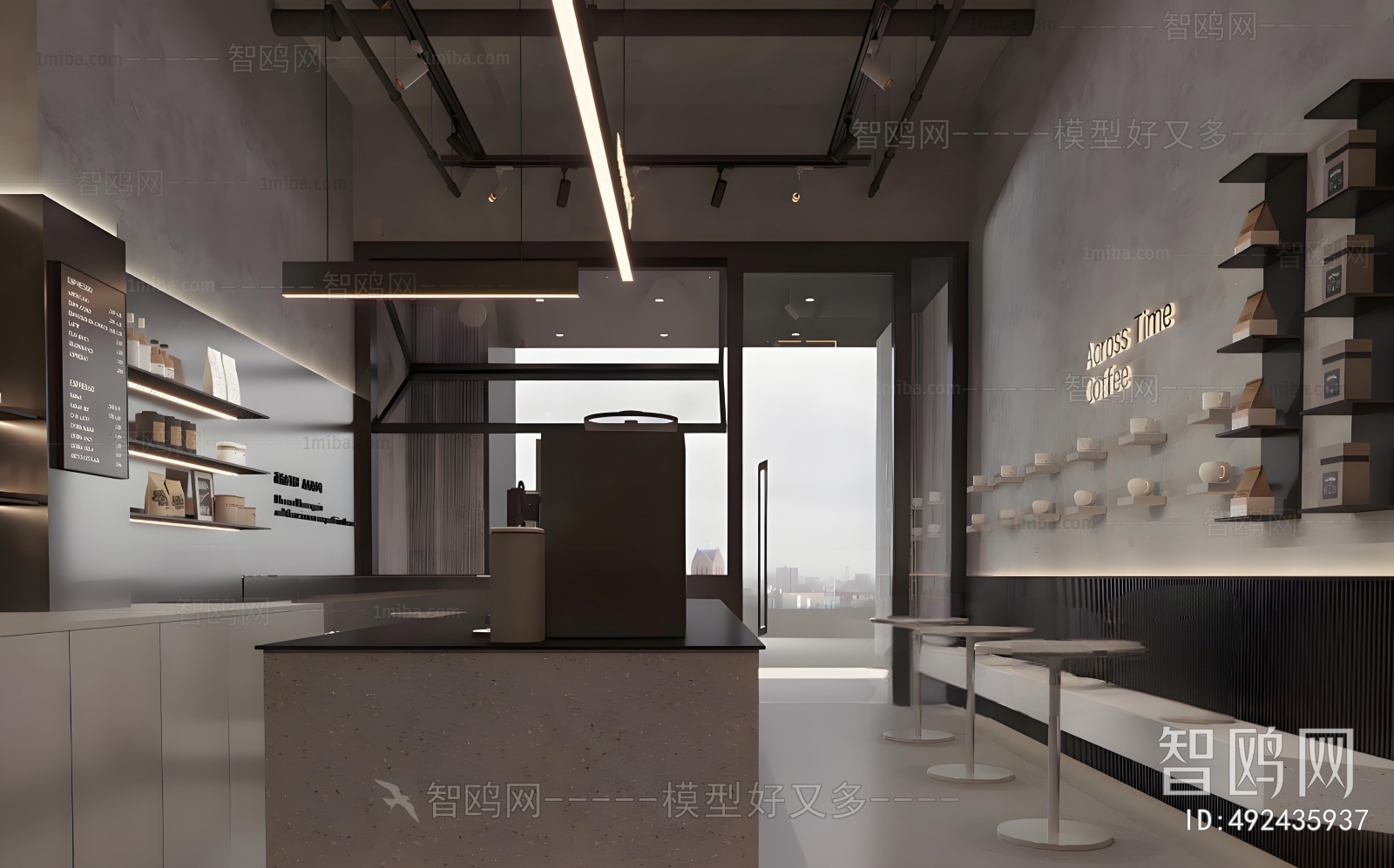 Industrial Style Cafe