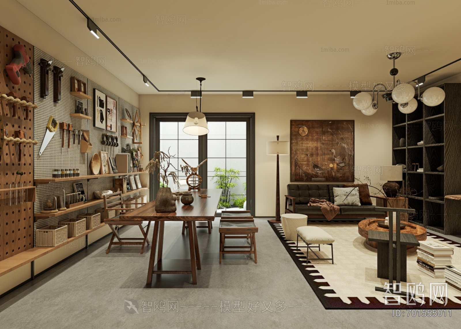 American Style A Living Room