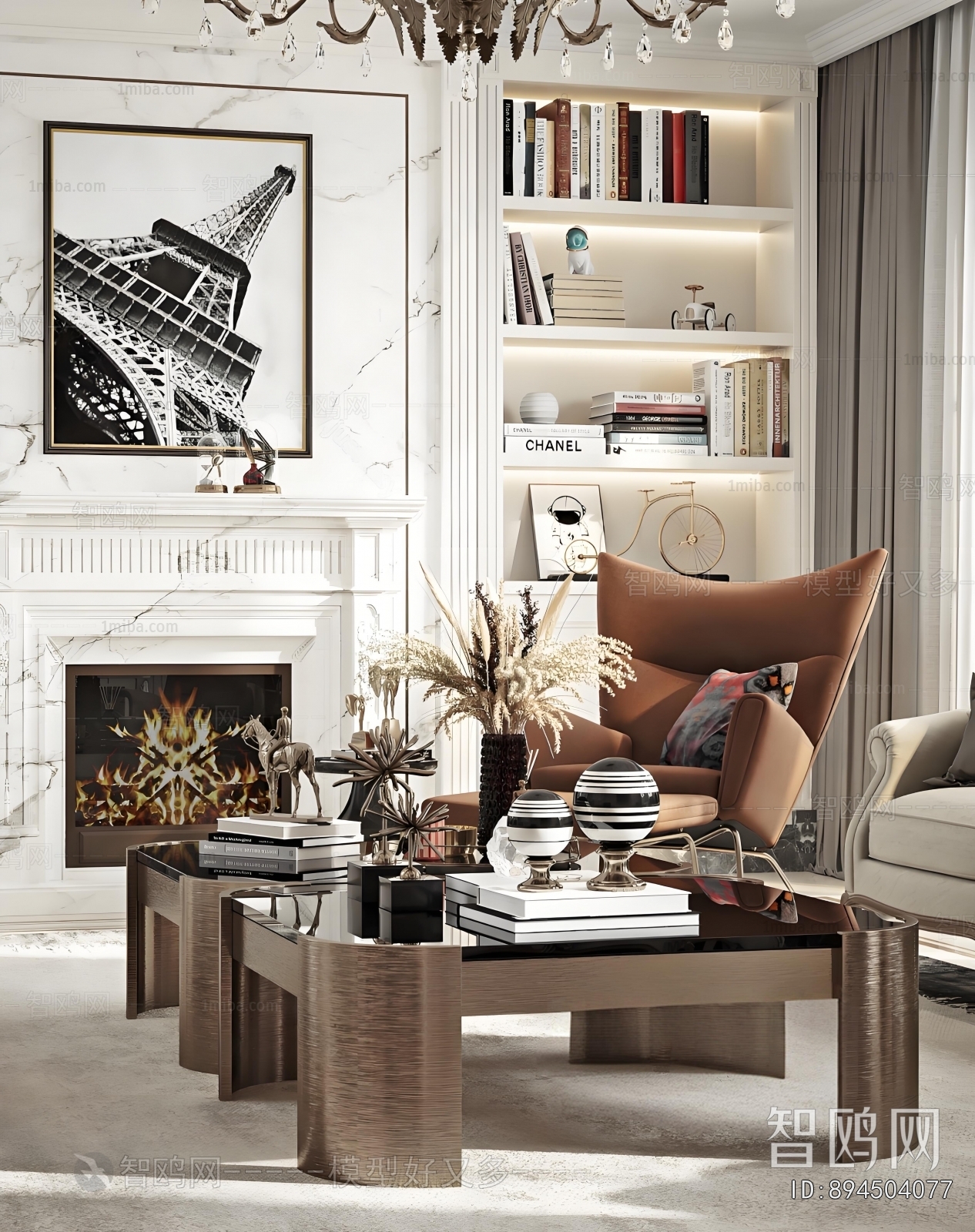 American Style A Living Room