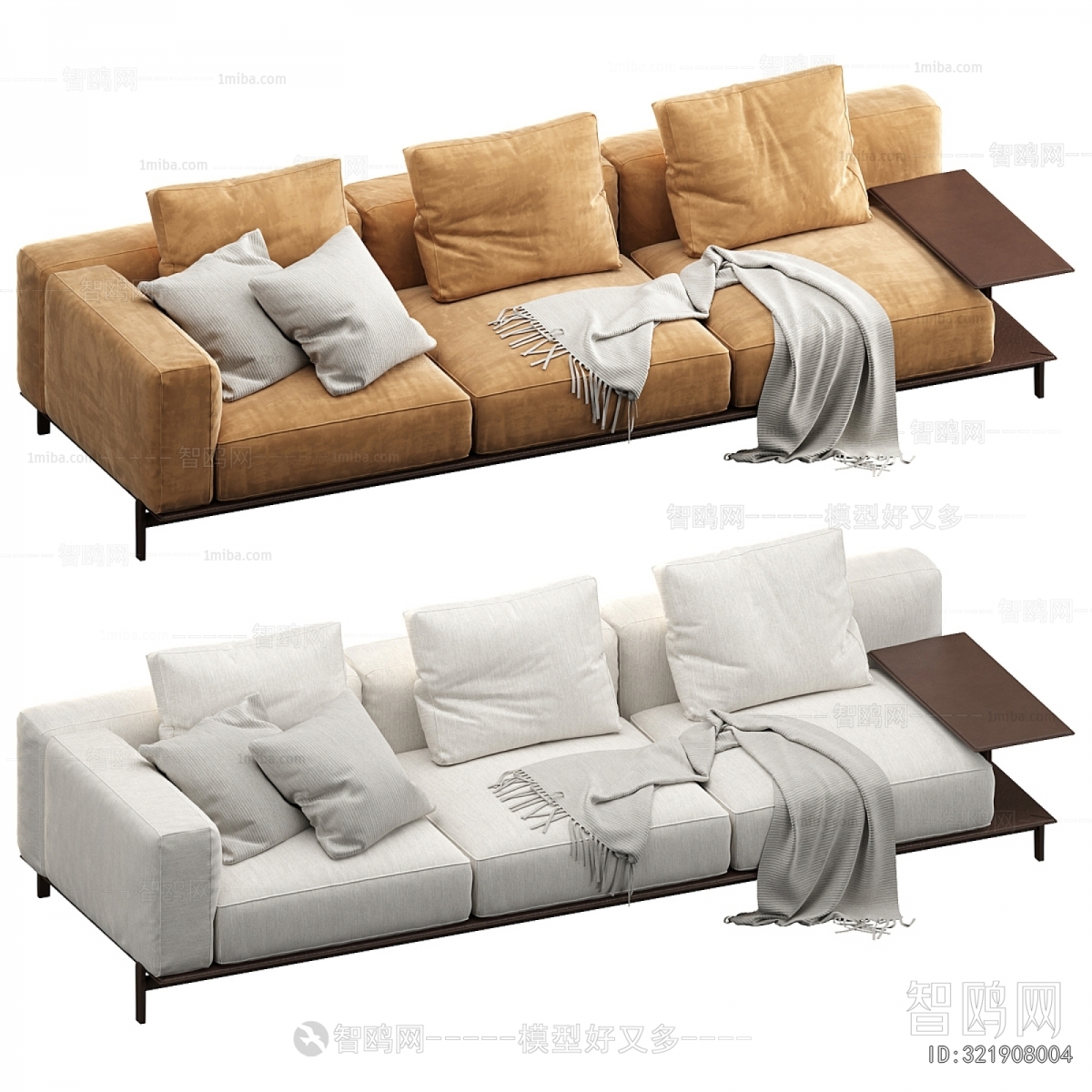 Modern Three-seat Sofa
