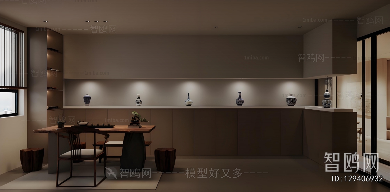 New Chinese Style Retail Stores