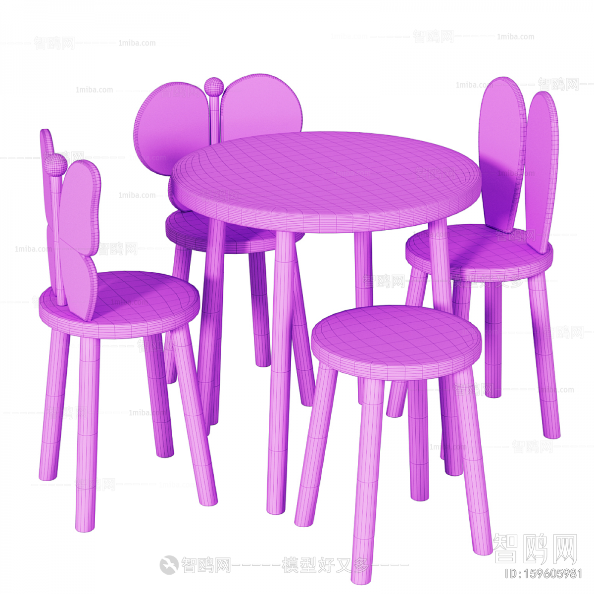 Nordic Style Children's Table/chair