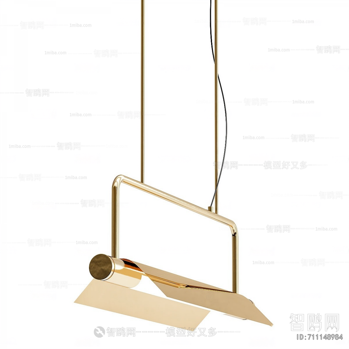 Modern Long Chandelier