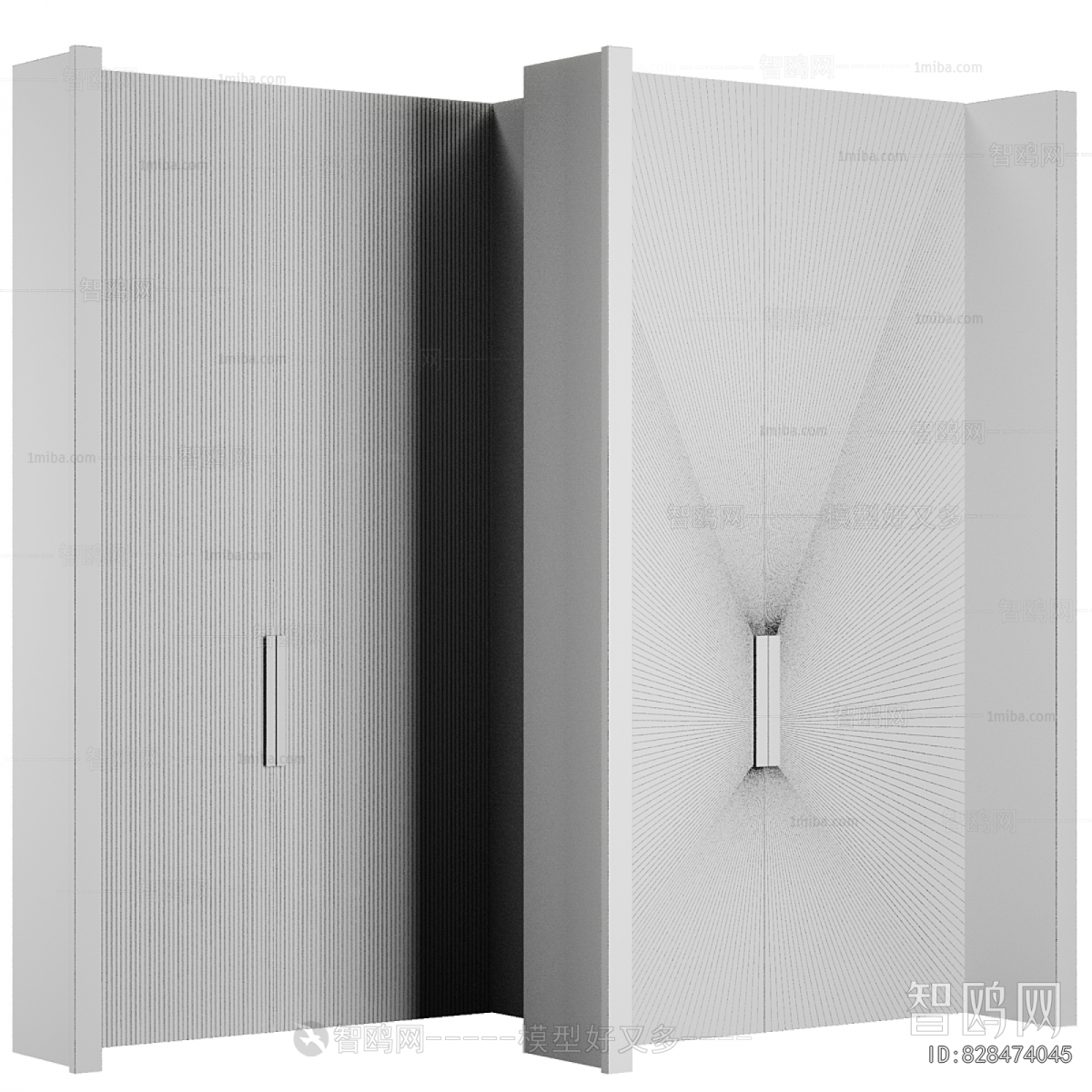 Modern Double Door