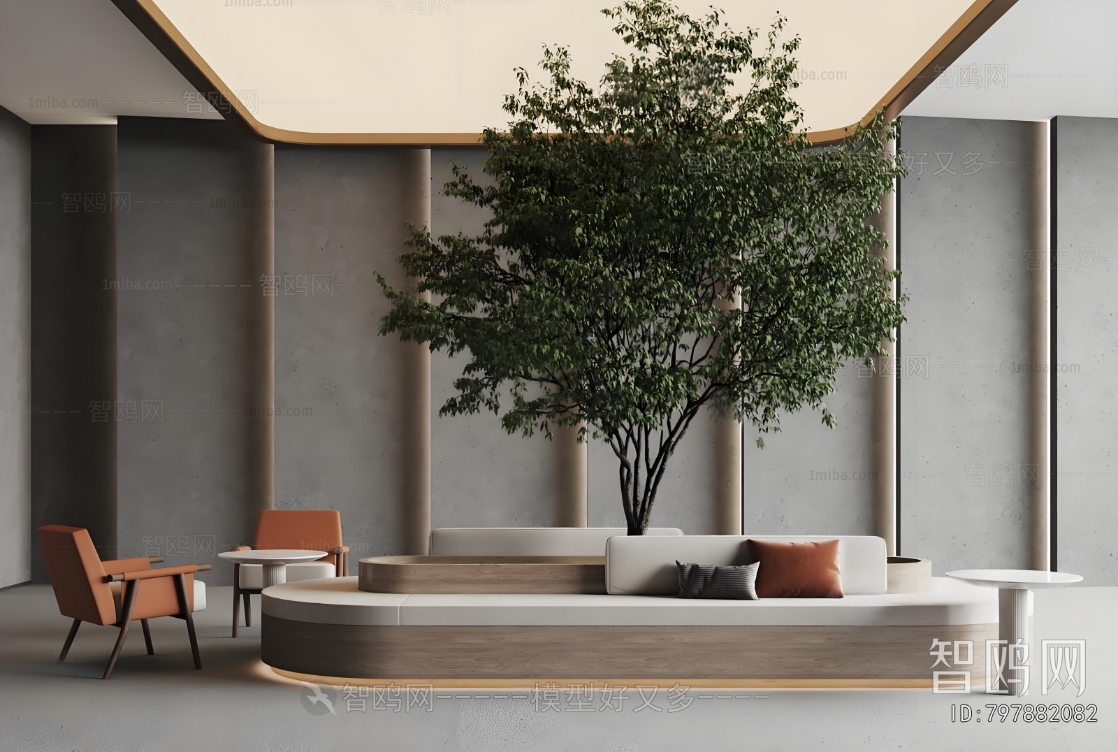 Modern Card Seat Sofa