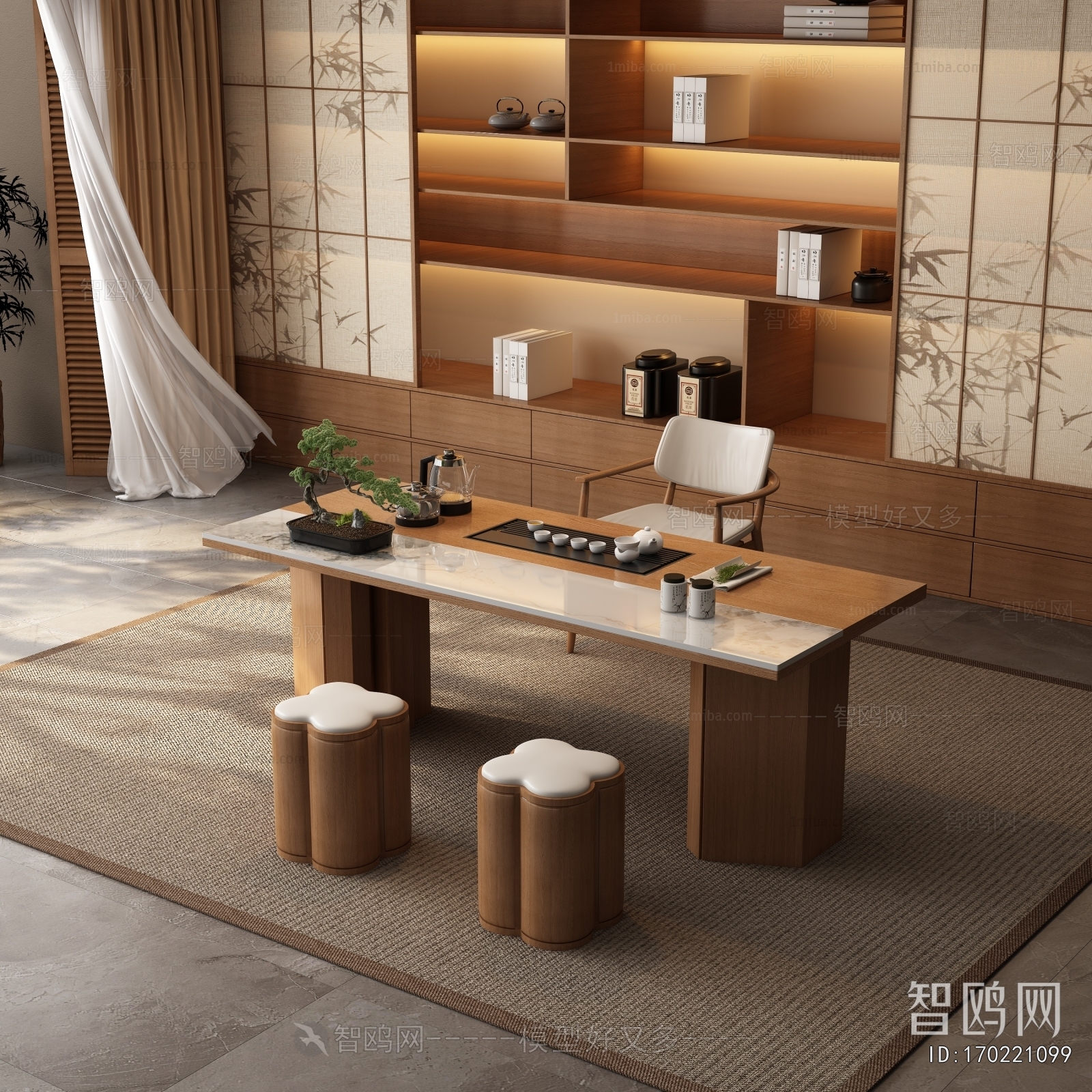 New Chinese Style Tea Tables And Chairs