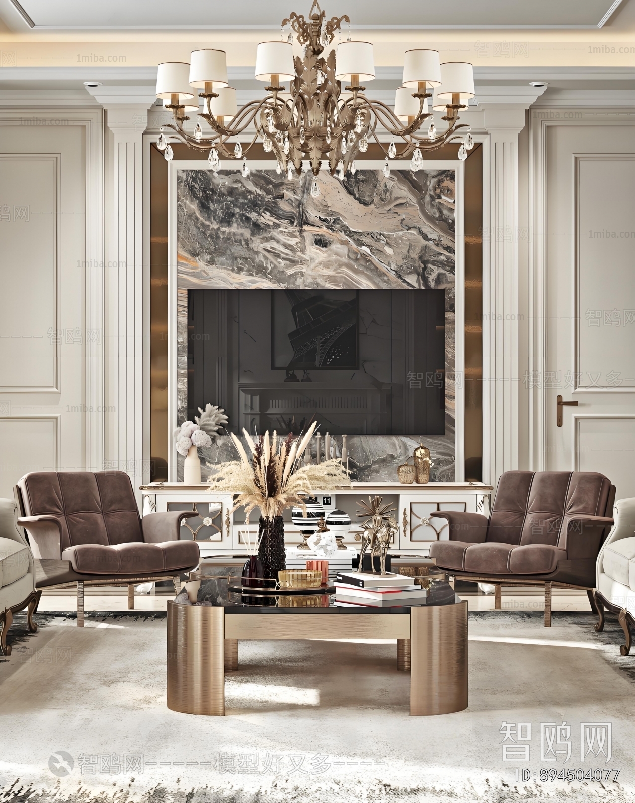 American Style A Living Room