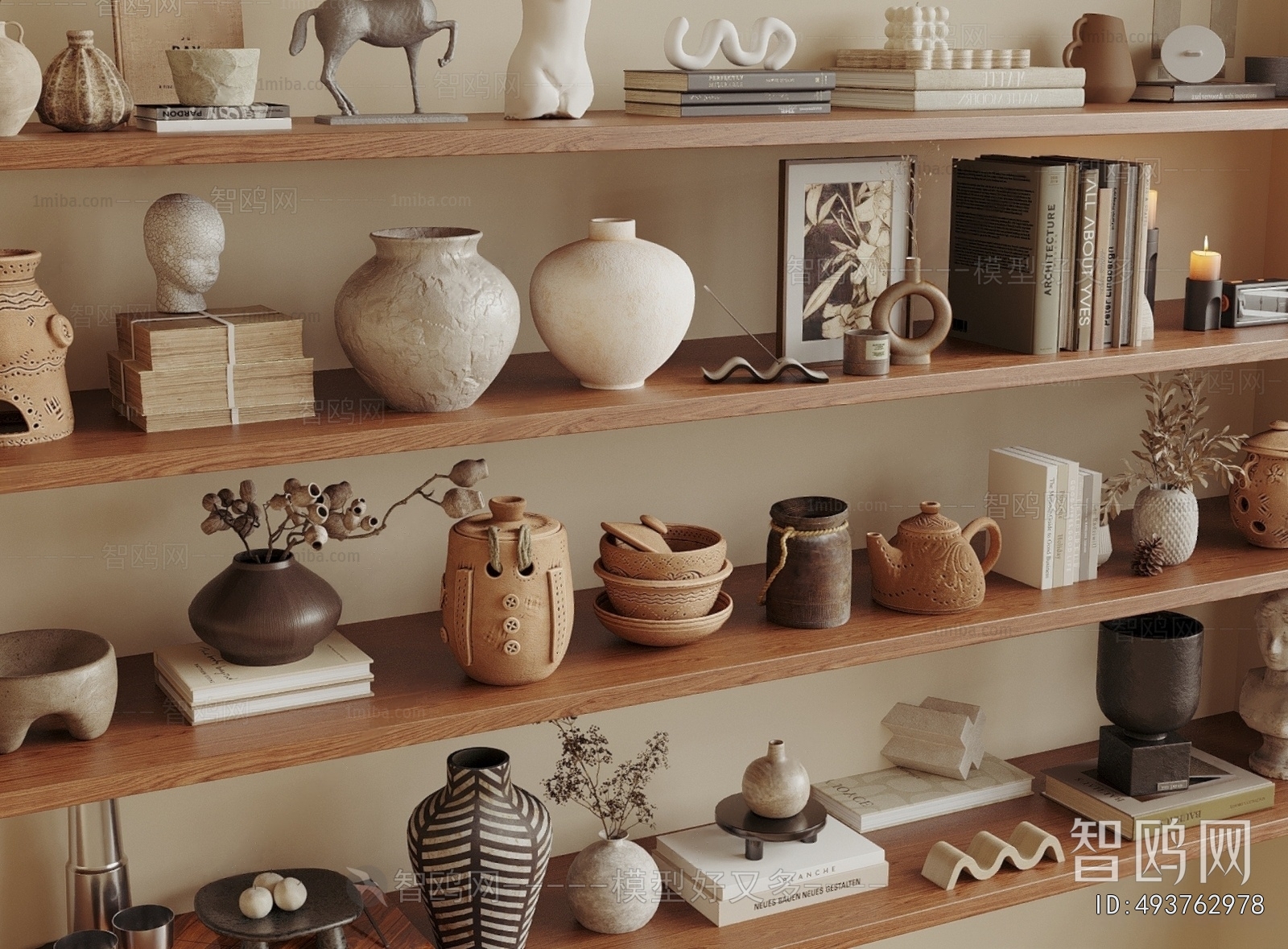 Wabi-sabi Style Decorative Set