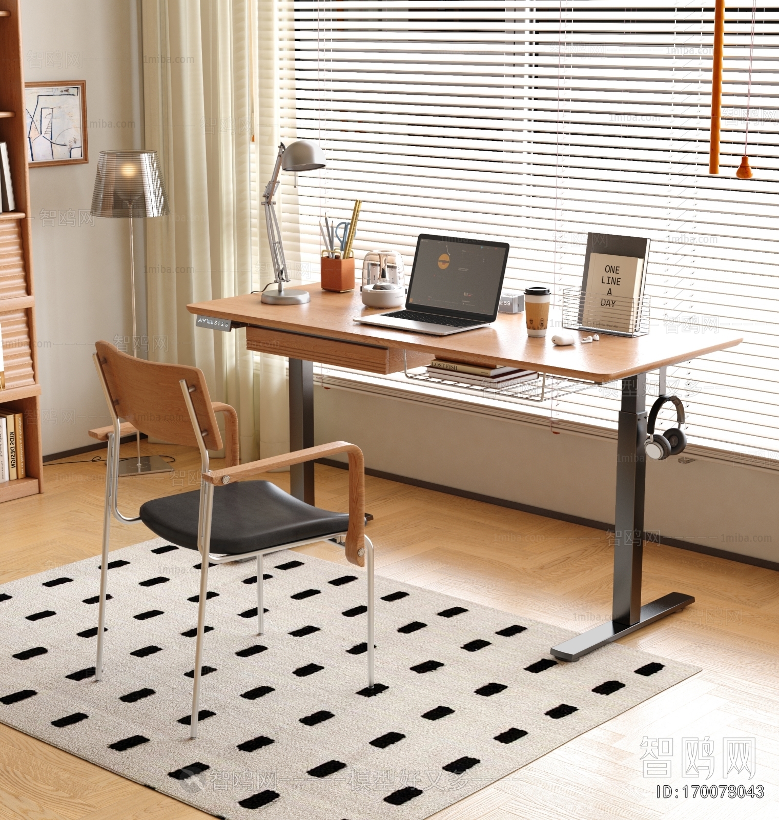 Modern Computer Desk And Chair