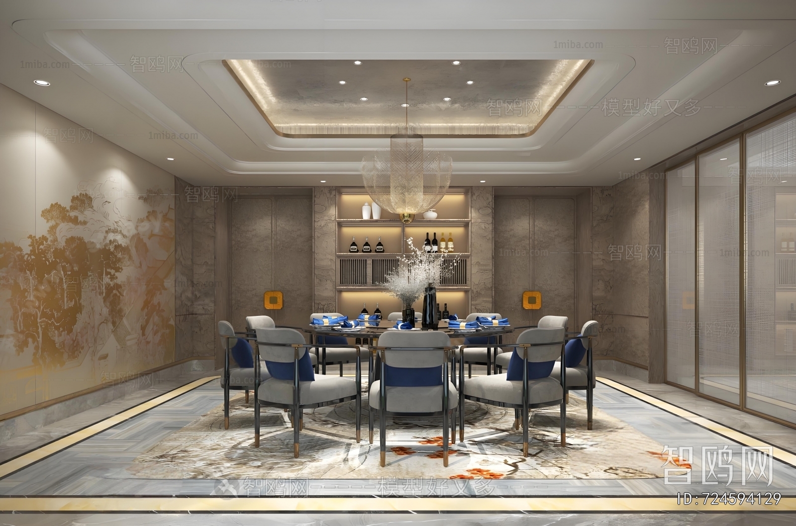 New Chinese Style Restaurant Box