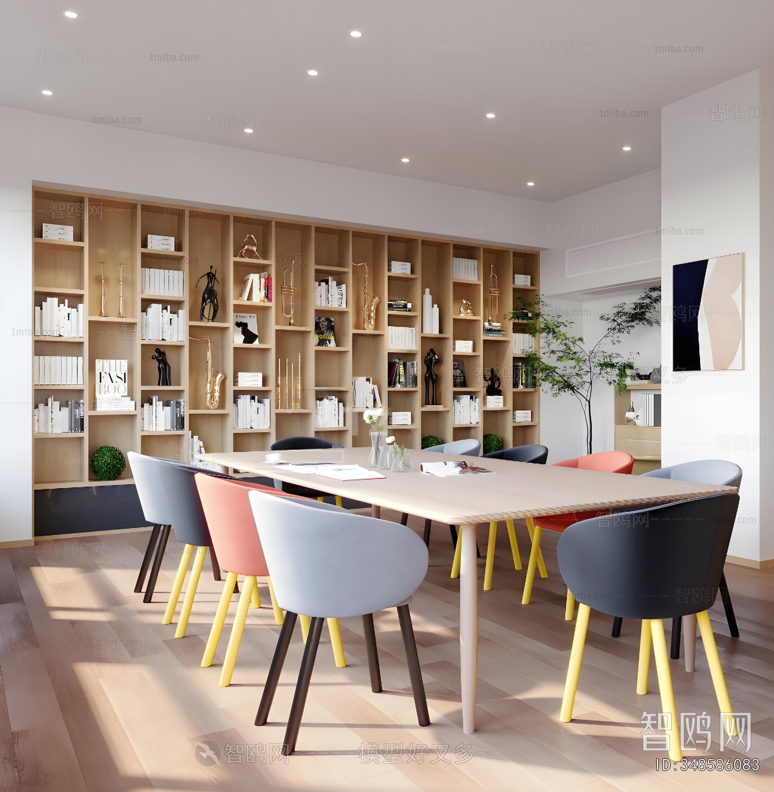 Modern Bookstore Book Bar