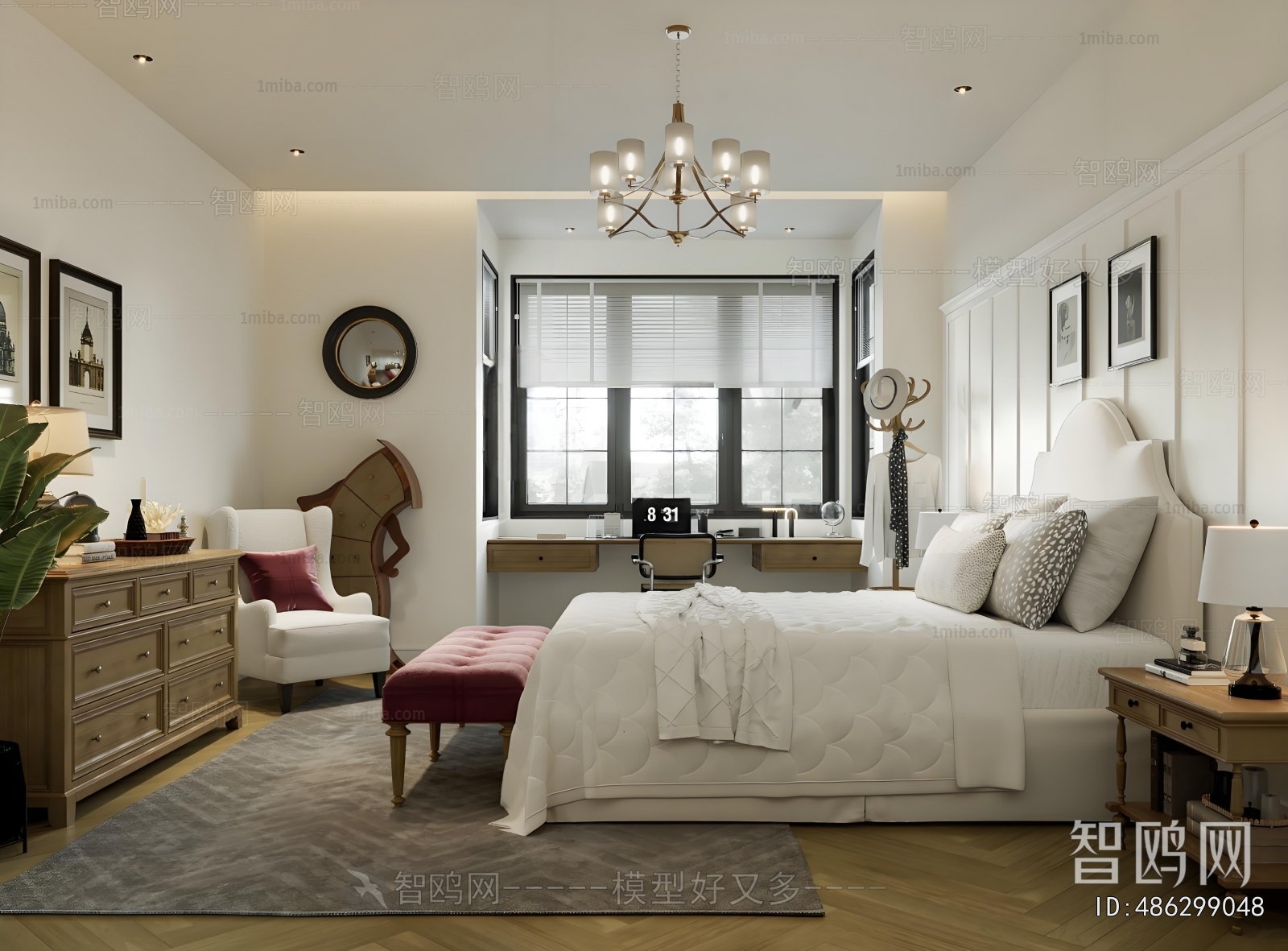 American Style Bedroom