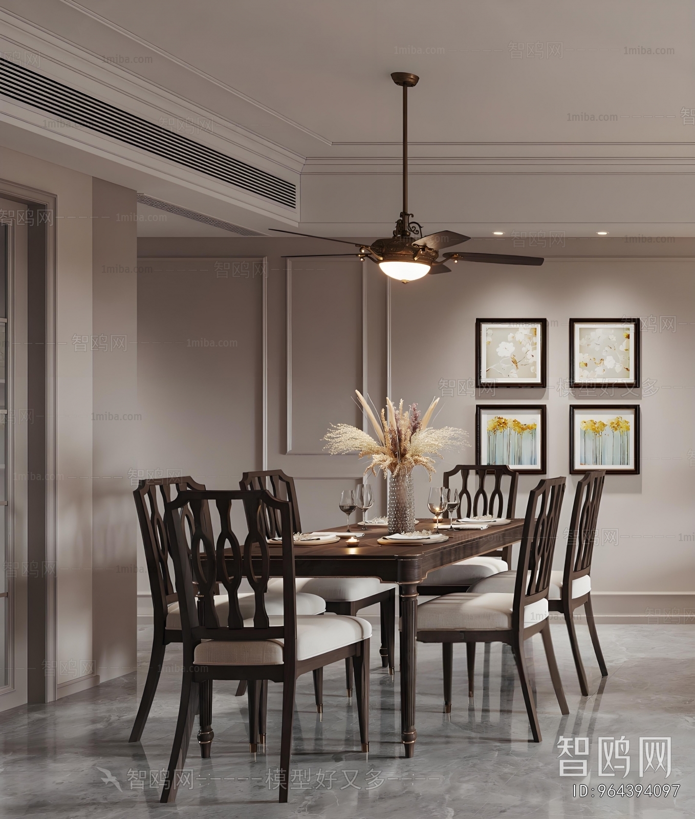 American Style Dining Room