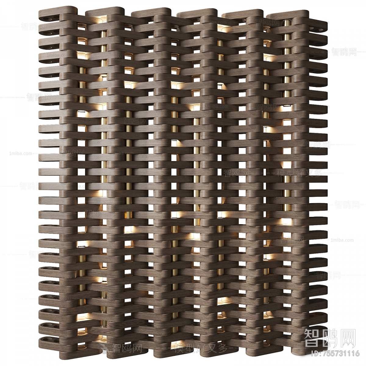 Modern Wooden Screen Partition