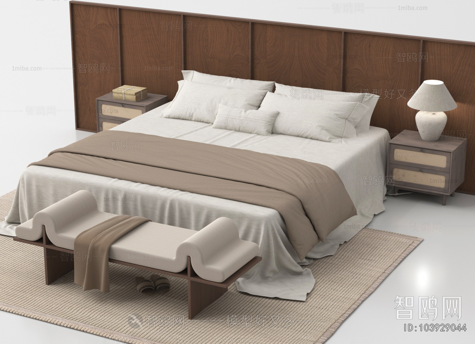 Modern Double Bed