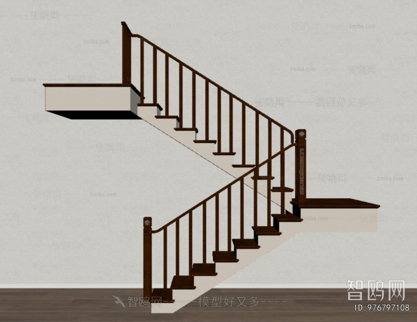 New Chinese Style Staircase