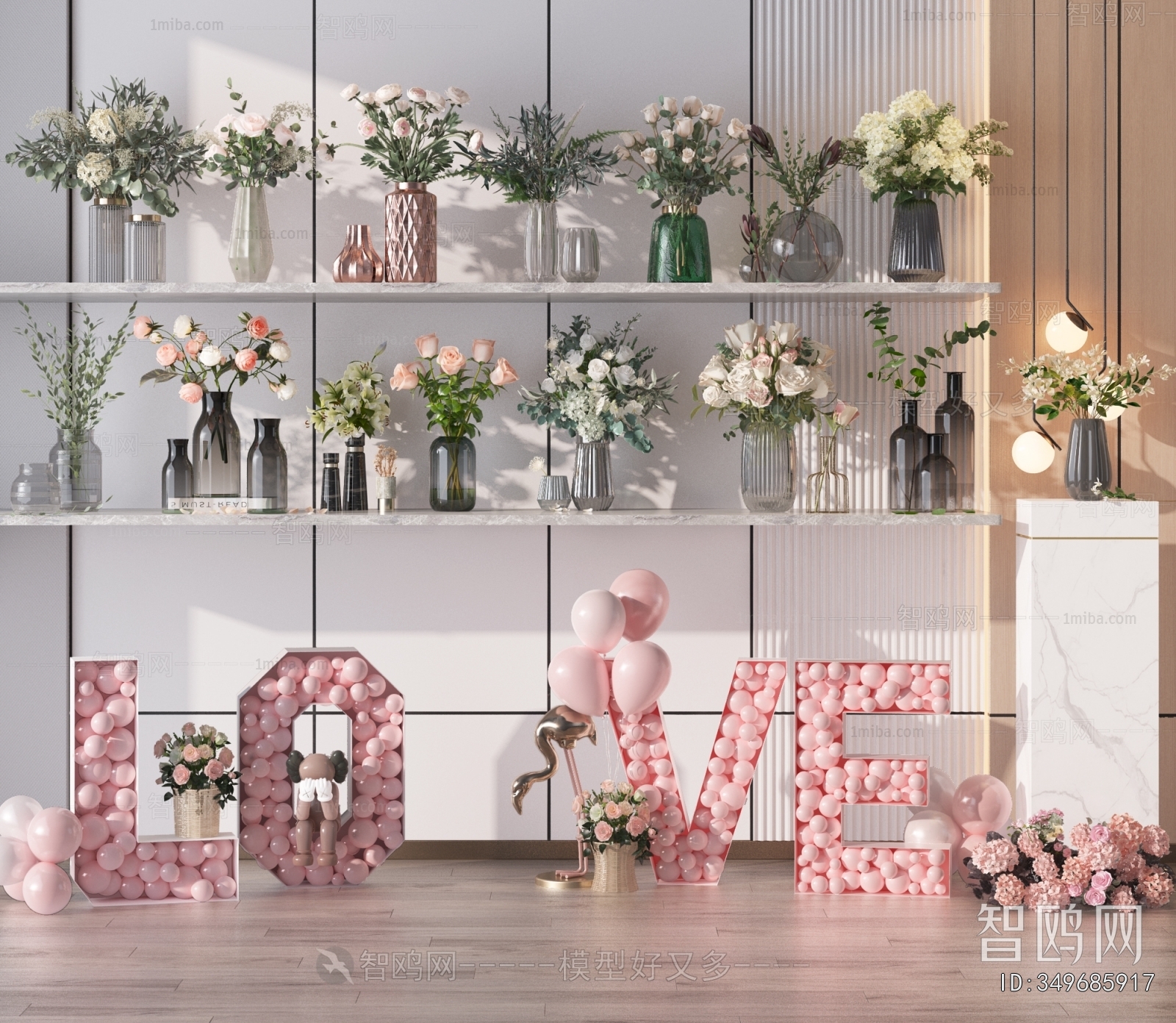 Modern Flower Arrangement