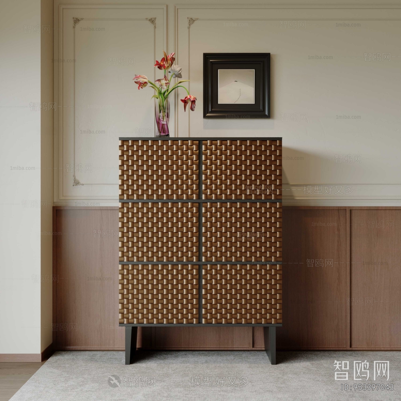Modern Decorative Cabinet