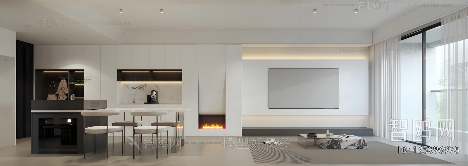 Modern A Living Room