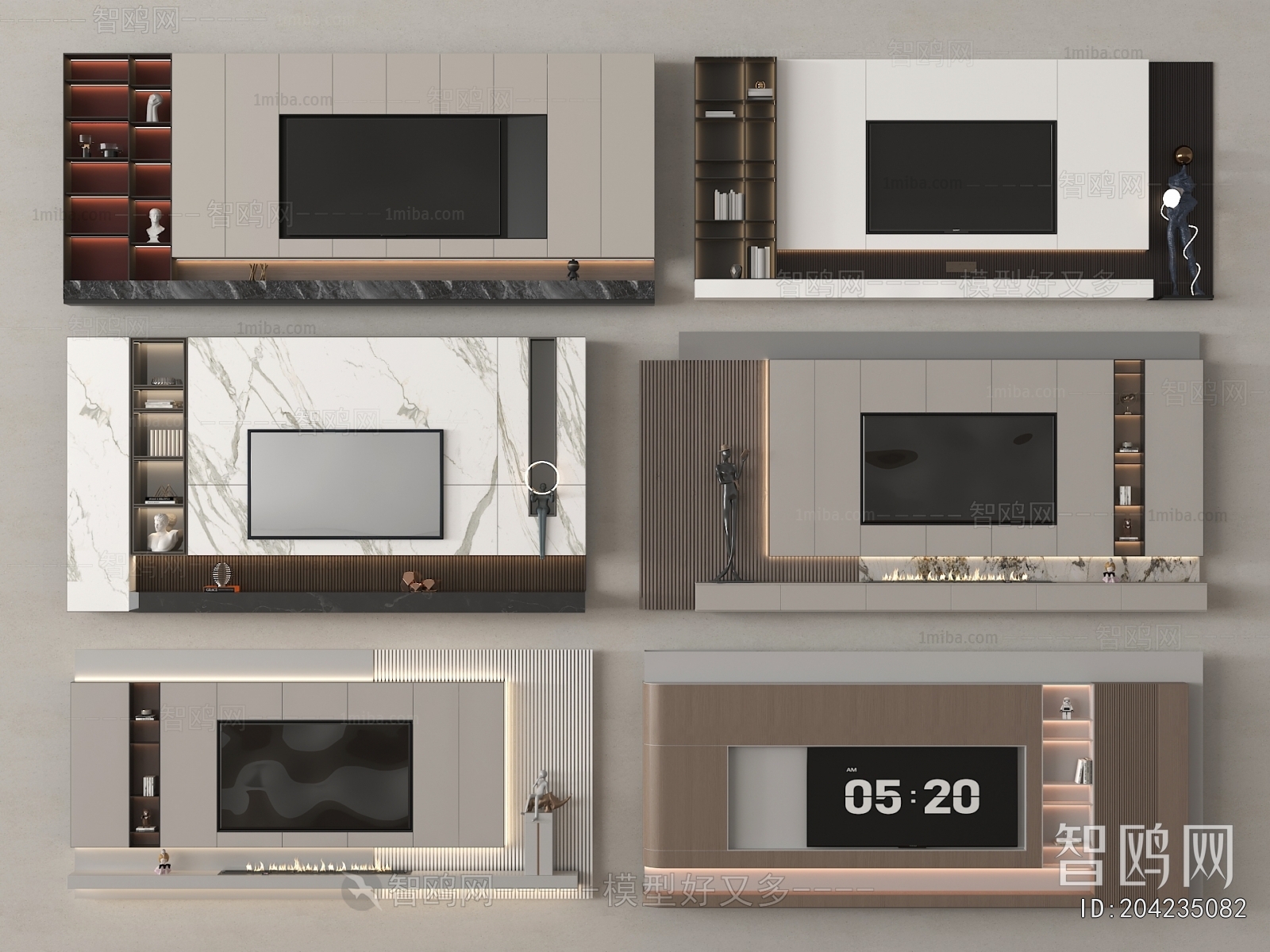Modern TV Wall