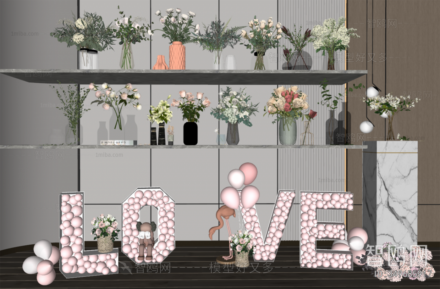 Modern Flower Arrangement