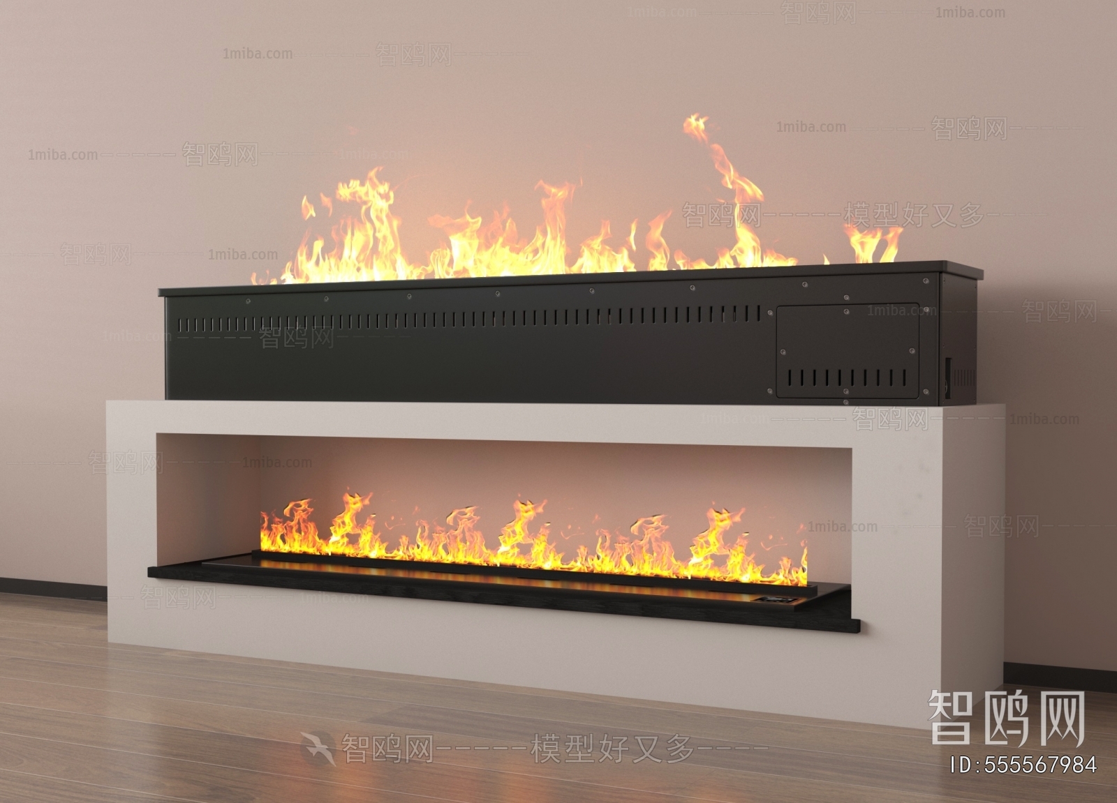 Modern Electronic Fireplace