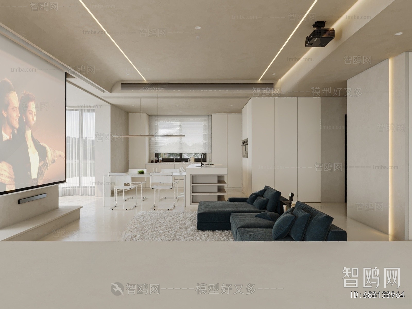 Modern A Living Room