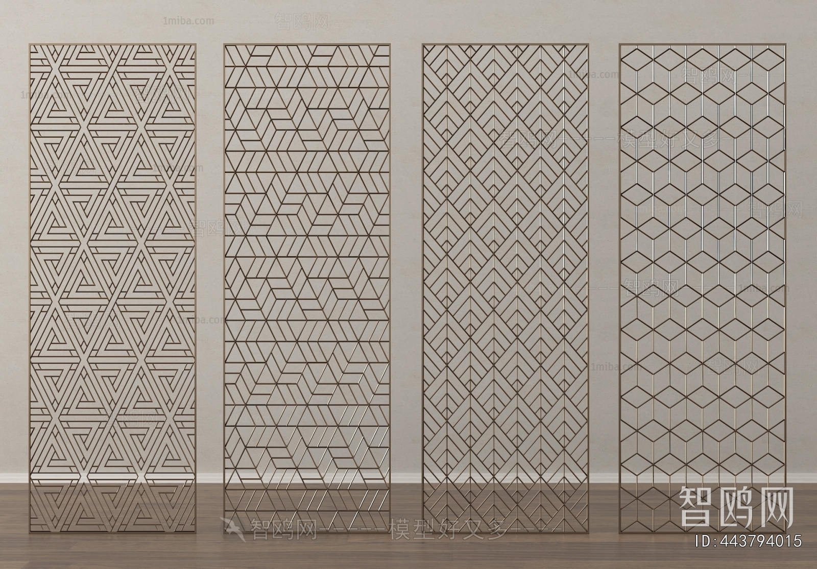 Modern Metal Screen Partition