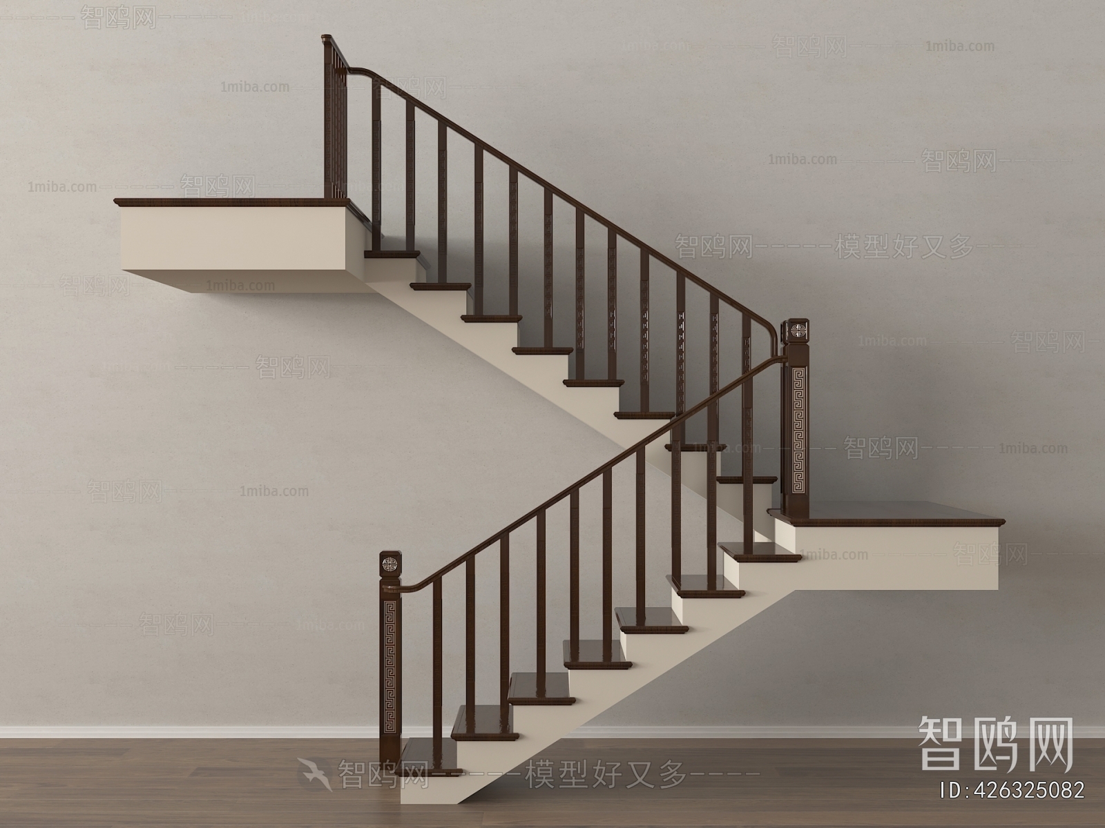 New Chinese Style Staircase