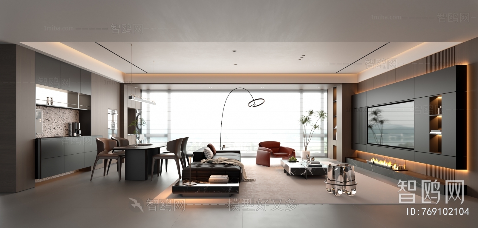 Modern A Living Room