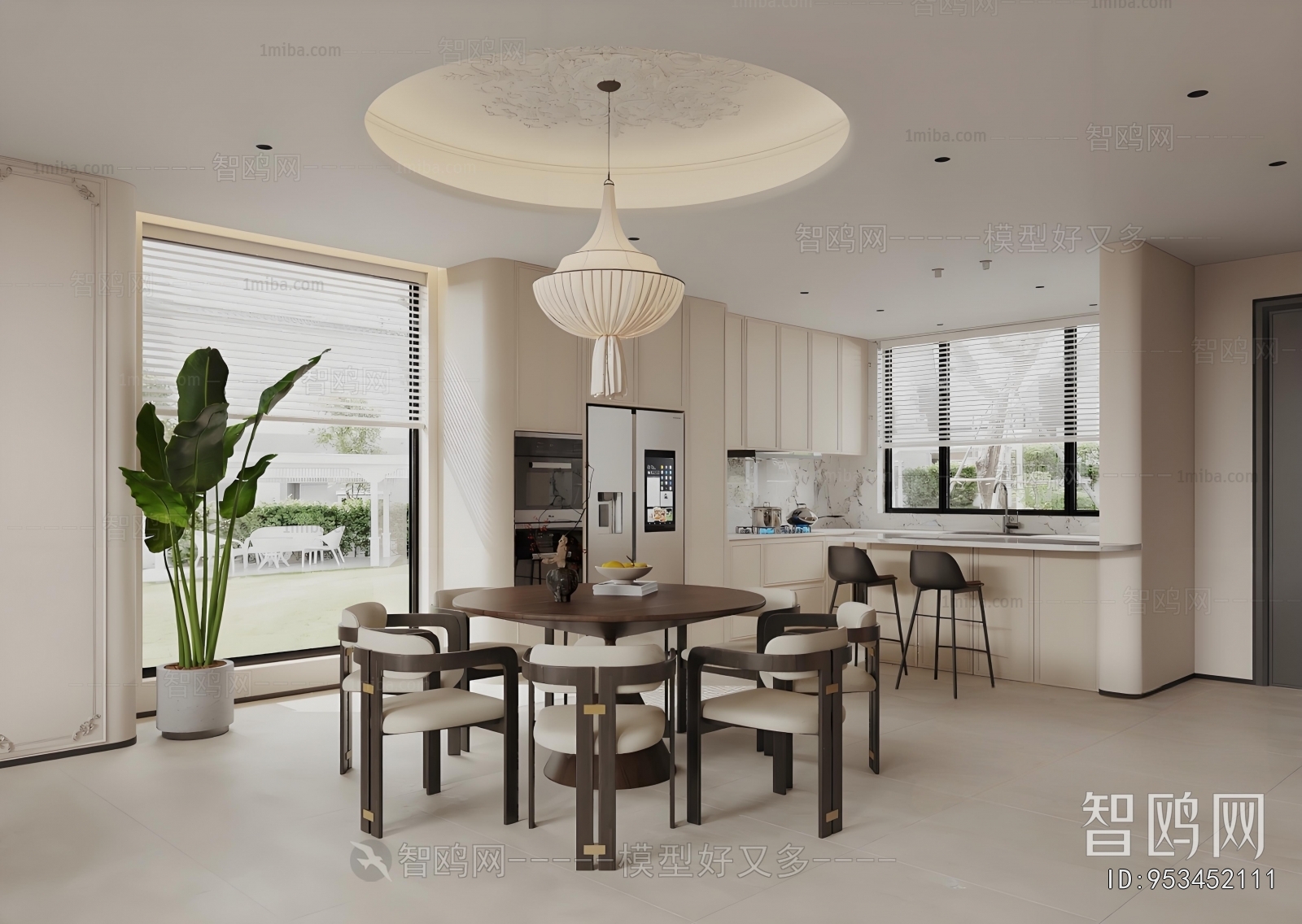 French Style Dining Room