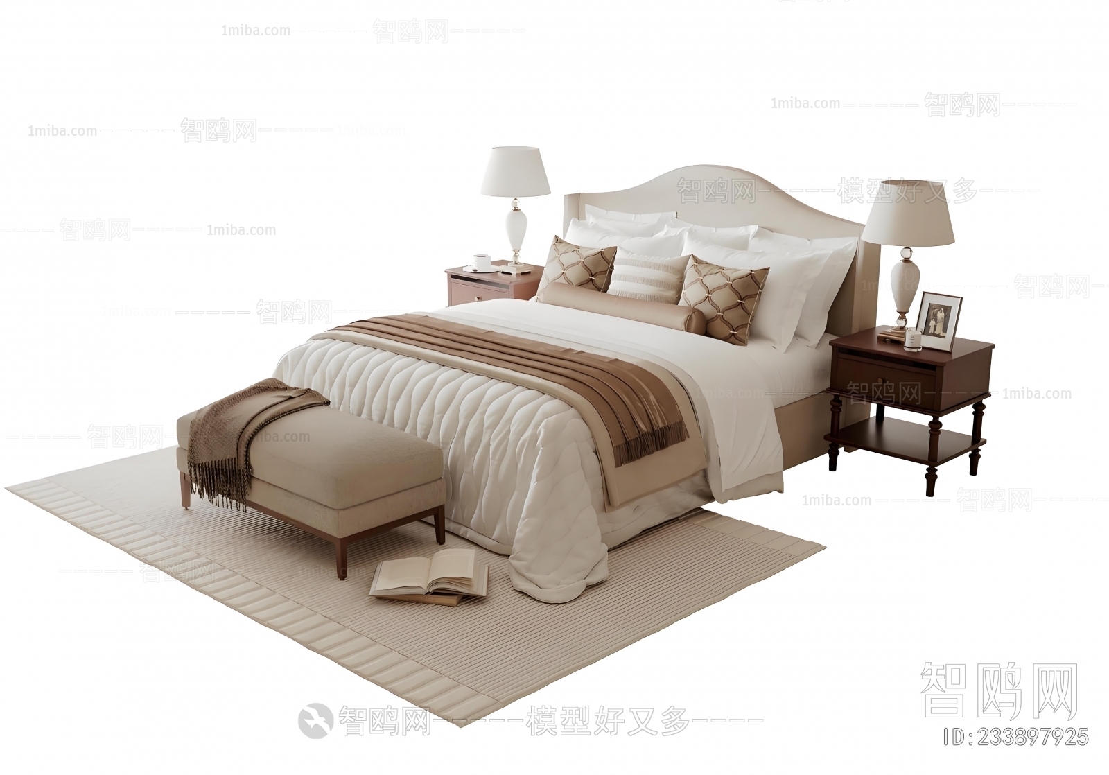 American Style Double Bed